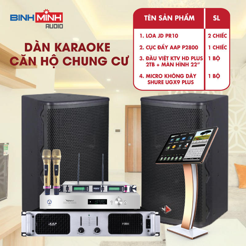 Dàn Karaoke Cho Phòng 30 -50 m2