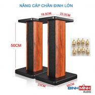 Chân loa gỗ bookself 30-90 cm