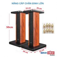 Chân loa gỗ Bookshelf BM 50