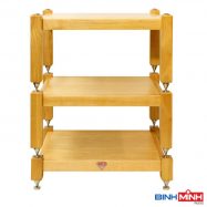 Bộ Kệ Audio Chống Rung Gỗ Sồi 3 Tầng